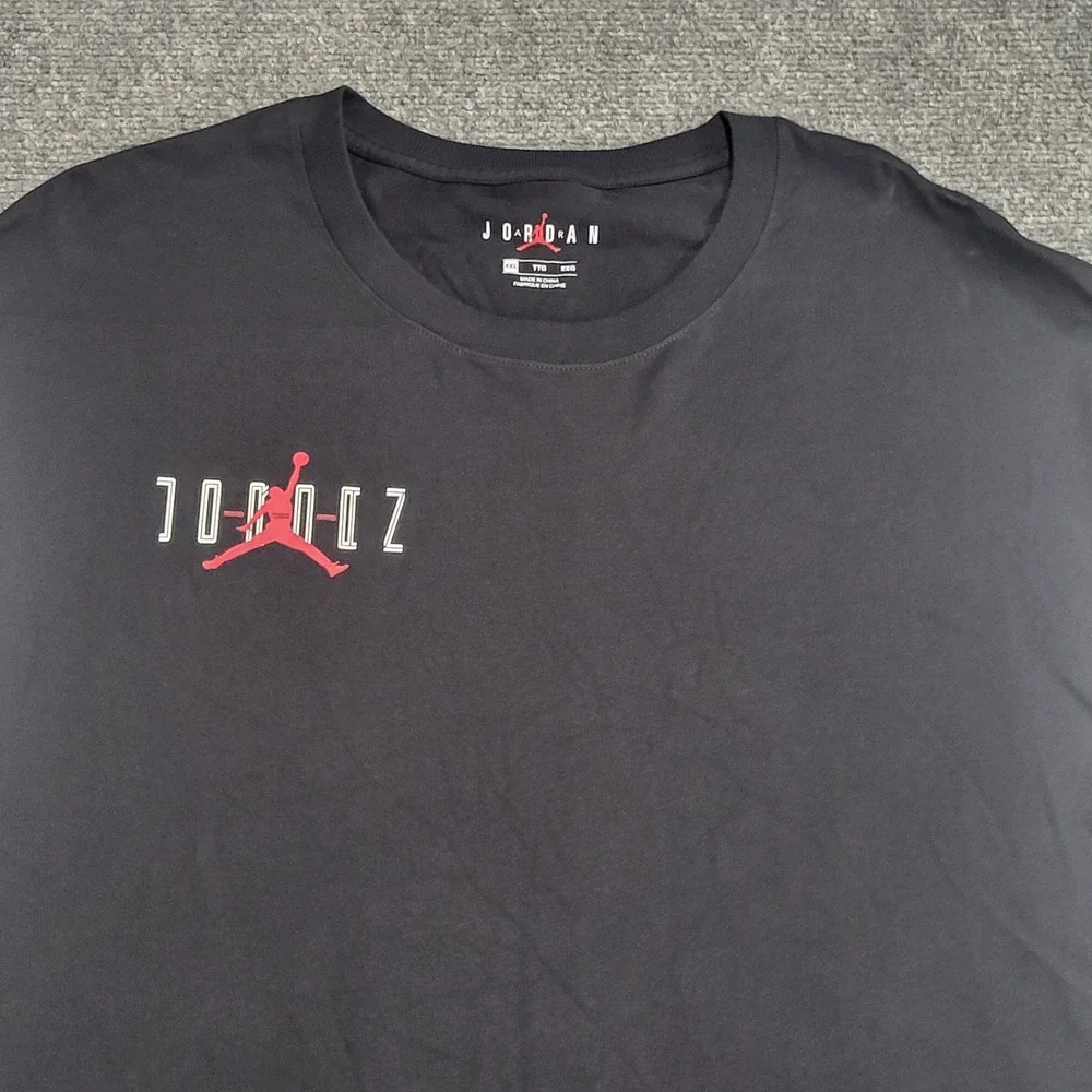 Nike Jordan Legacy AJ11 Long-Sleeve Black & White T-Shirt (CU1072-010) Size XXL